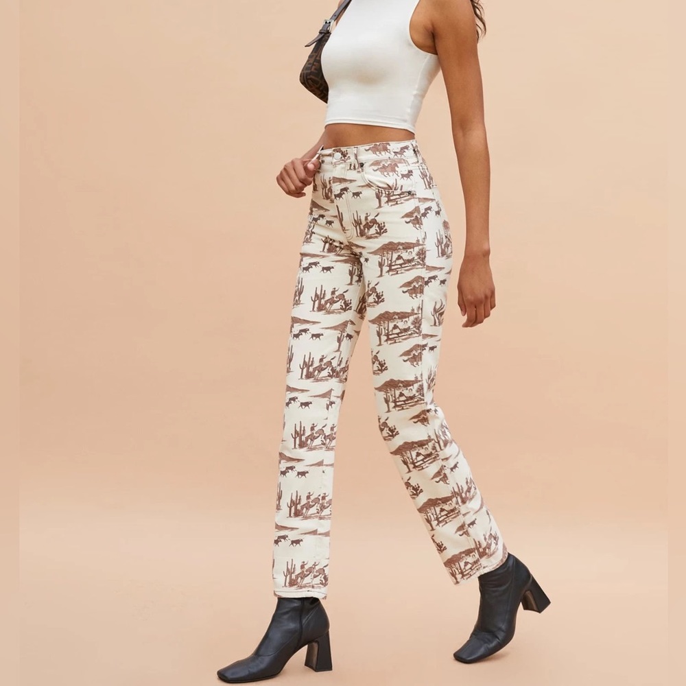 Reformation Sonora High Rise Straight Jeans